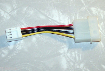 VINTAGE COMPUTER CONVERTER CABLE ADAPTER/CONVERTER - STANDARD TO MINI 4-WIRE NOS