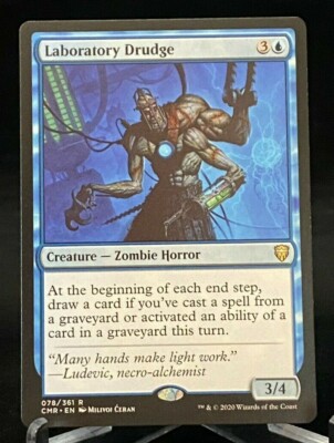 MTG Magic the Gathering CMR Commander Legends Laboratory Drudge - Rare