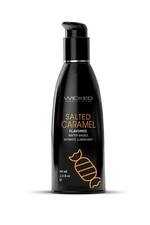 Personal Lubricant Wicked Aqua Salted Caramel 2oz Flavored Lube