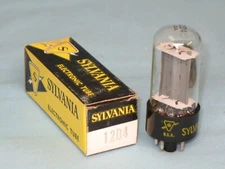 VACUUM TUBE ~ # 12D4 ~ SYLVANIA ~ NOS ~ # 12D4