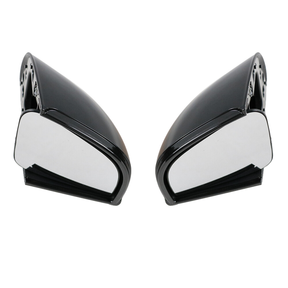 Pair Rear View Mirrors Amber Turn Signal Fit For BMW R1100 RT R1100 RTP
