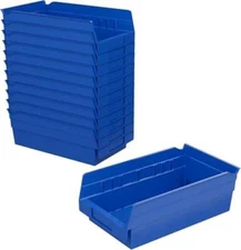 Akro-Mils 30130 Plastic Shelf Bins, Heavy Duty  Assorted Colors , Styles 