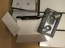 5 pcs Basf Chrome Super II cassettes High Position Quality 90 audio tape