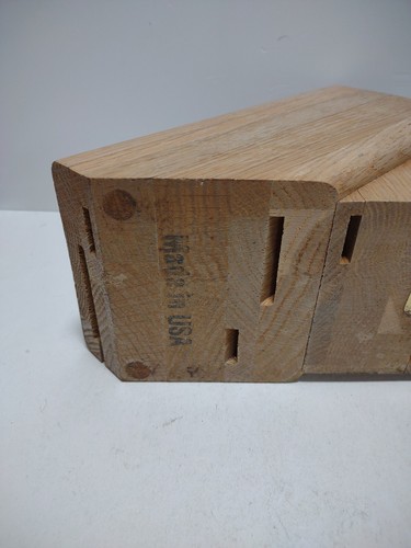Bloque de cuchillos de madera Cutco de 5 ranuras, hecho en EE. UU. piezas o reparación - Imagen 5 de 12