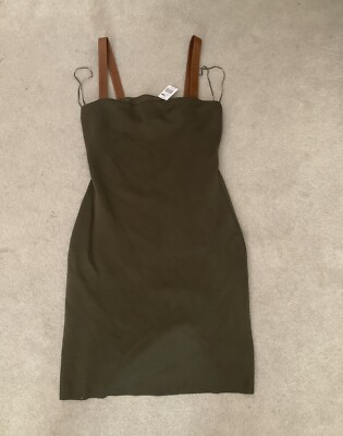 slim fit dress slacks RALPH LAUREN Size 2 Green Velvet Slip Long Dress