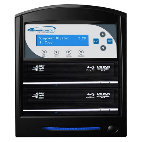 2 Target Network Blu-ray DVD CD Duplicator USB 3.0 + 500GB HDD SharkNet-2T-BD-BK - Image 2 of 4