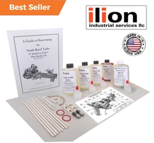 South Bend Lathe 9" Model A ● Full Rebuild Kit ● Manual, Felts, Oil & Grease!