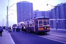Original 1980 TTC Toronto Peter Witt Fan Trip Slide #3987