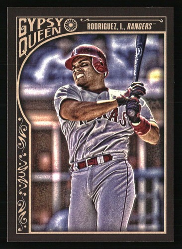 Ivan Rodriguez #41 2015 Topps Gypsy Queen card