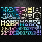 HARO - KIT Holographic Vinyl Decal Stickers Sheet Bike Frame Cycling Bicycle