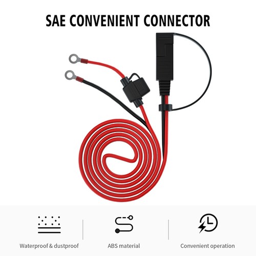 1Pc Sae Terminal Wire for Solar Battery with Fuse Protection - 第 2/12 張圖片