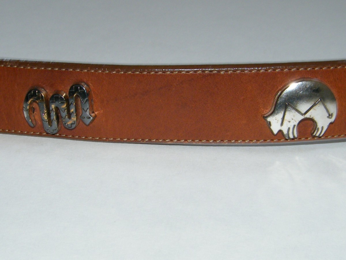 USA製 JUSTIN 本革 レザーベルト TOP Grain Leather Justin Top Grain Leather Belt Only Beautiful Southwestern