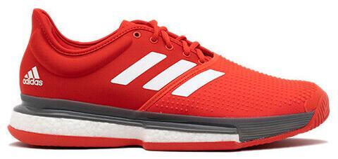 Adidas SoleCourt Black Yellow Red for sale | eBay