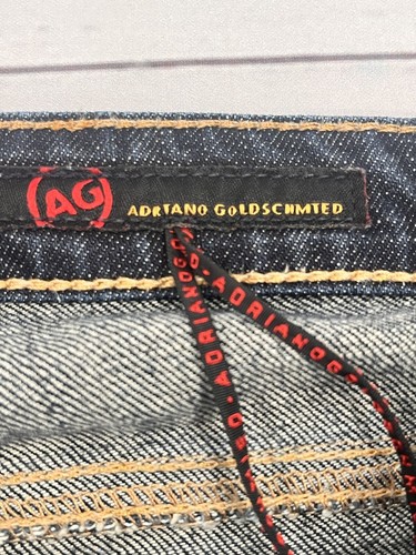 Jeans donna Adriano Goldschmied AG taglia 30R The Stilt denim lavaggio scuro - Foto 9 di 10