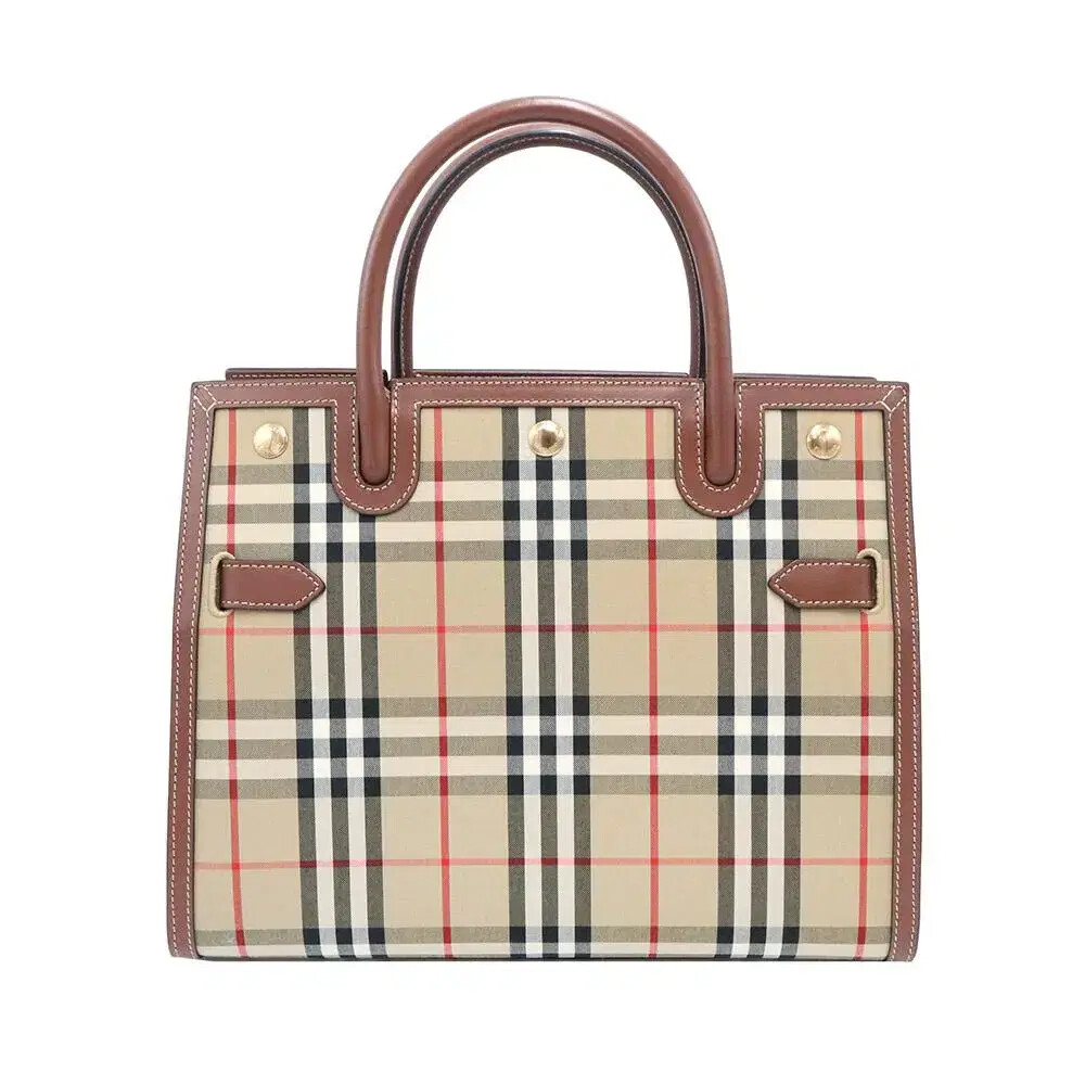 [Burberry] Vintage Checkered Booklet Mini Bag ☆送料込☆ Check Mini Tote Bag - Burberry - Women | WE IN STYLE