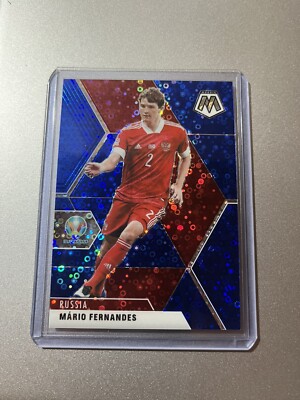 Mario Fernandes - Russia - Panini Mosaic Euro Soccer 2021 Blue Disco SP /99