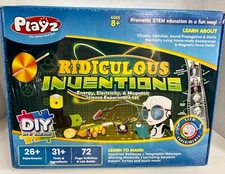 Ridiculous Inventions Energy Electricity & Magnetic Science Experiment Set Playz