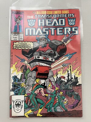The Transformers: Headmasters #1 (Marvel Comics July 1987)