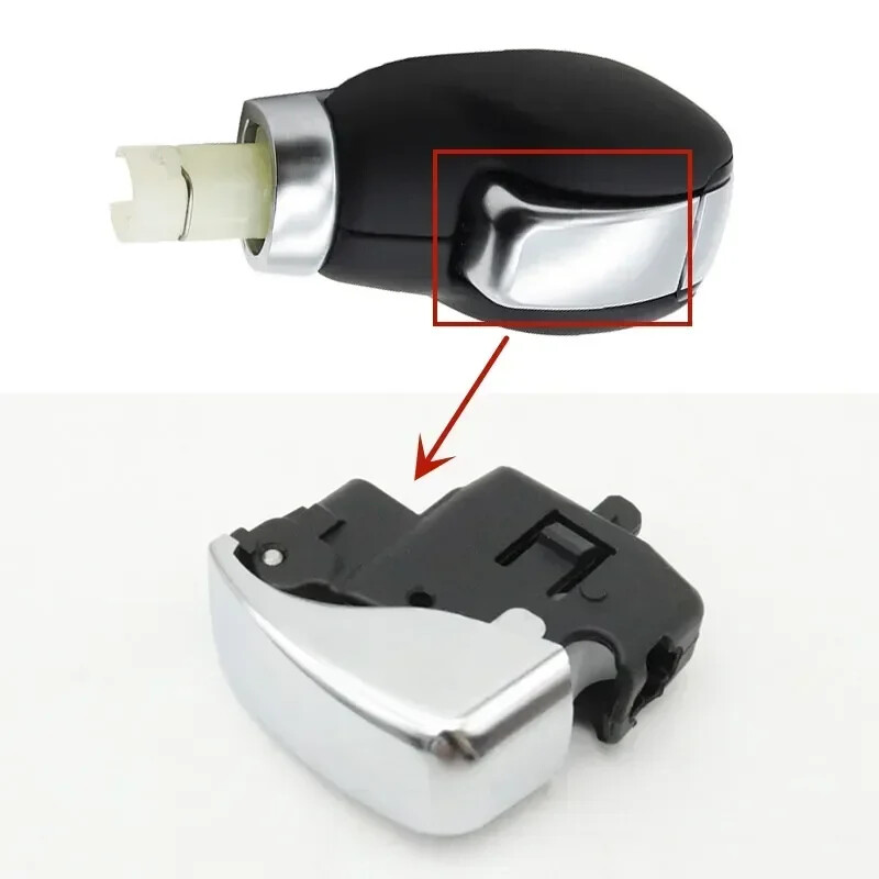 Automatic Gear Shift Handball Shifter Knob Button For Renault