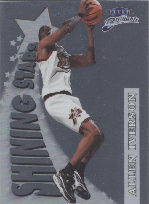 1998-99 Fleer Brilliants - Allen Iverson #8  SS - 1 of 2