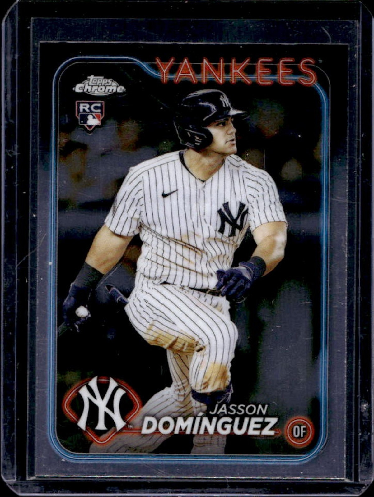 2024 Topps Chrome Jasson Dominguez RC Rookie #89 Yankees