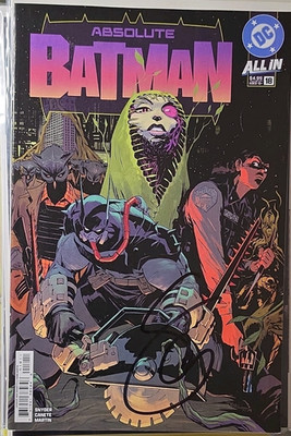 Absolute Batman #18 Signed By Snyder  