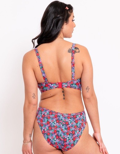 Womens Size 34DD/DDD Curvy Kate Non Wired Floral Swimsuit NWT  - Afbeelding 4 van 10