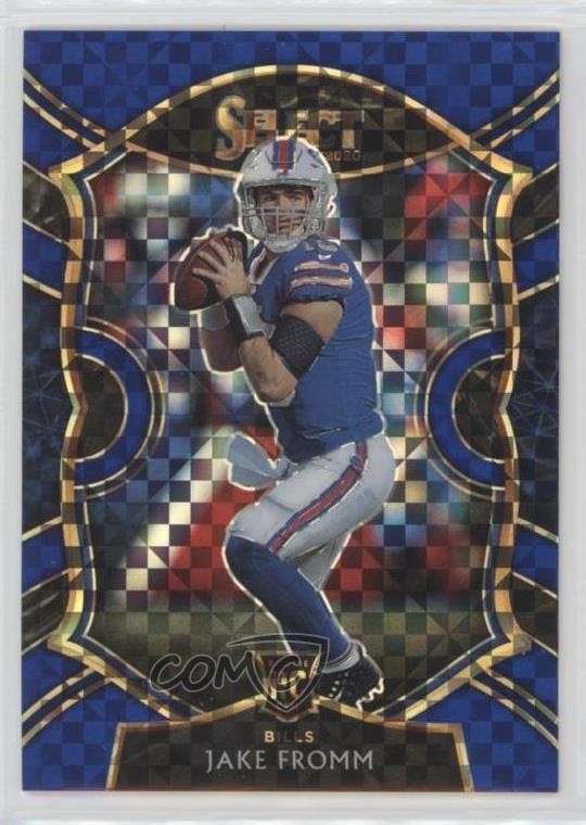 2020 Panini Select Concourse Blue Prizm 43/175 Jake Fromm #49 s7f