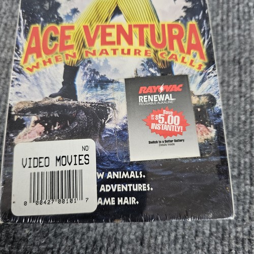 Ace Ventura When Nature Calls VHS Movie (1996) Sealed NEW Rare Jim Carey Comedy - Picture 7 of 8