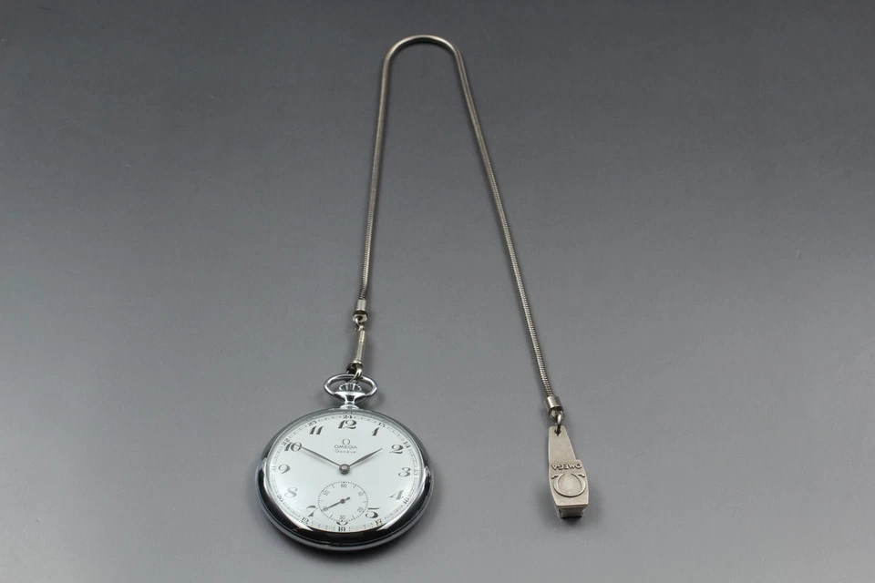 Vintage 1967 Exc+5 OMEGA GENEVE Cal.830 121.1726 Hand Winding Pocket Swiss Watch - Image 2 of 4