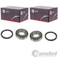 2X A.B.S. RADLAGER-SATZ Hinten Beidseitig Passend FüR Nissan Patrol