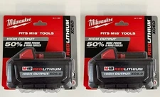 2 pack for  M18 MilwaukeE 6.0 AH Batteries 18V XC 18 Volt High Output 48-11-1865