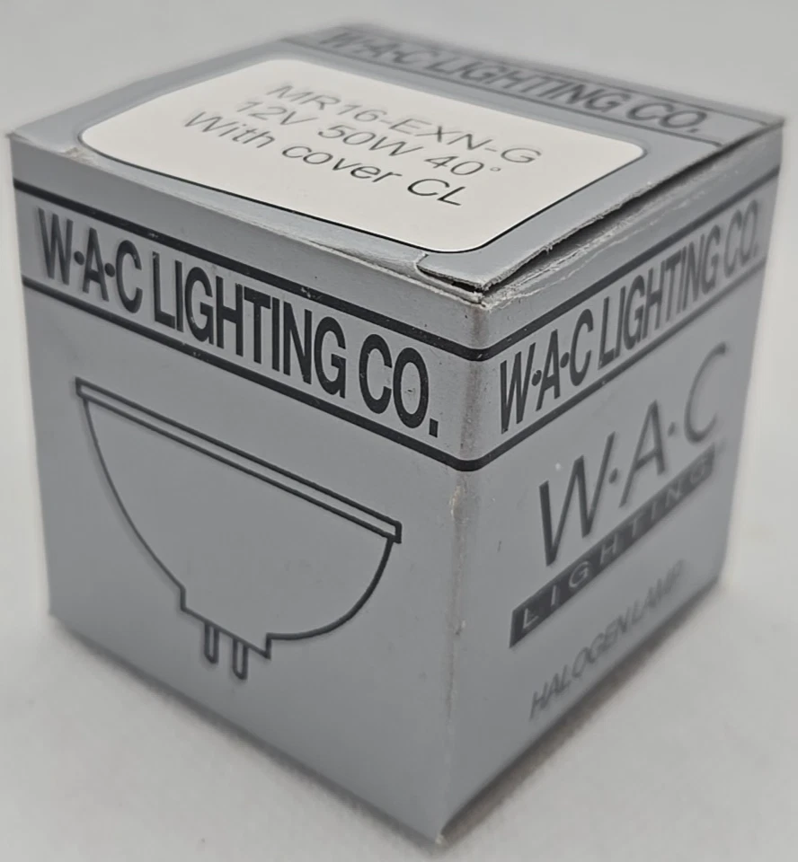 MR16-EXN-G  50 WATT LAMP Light Bulb MR16 50W 12V NOS 40 Degree WAC DISCONTINUED - Image 2 of 4