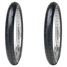 Image of TYRE PAIR MITAS 3.25-18 52P + 3.50-18 56P MC7