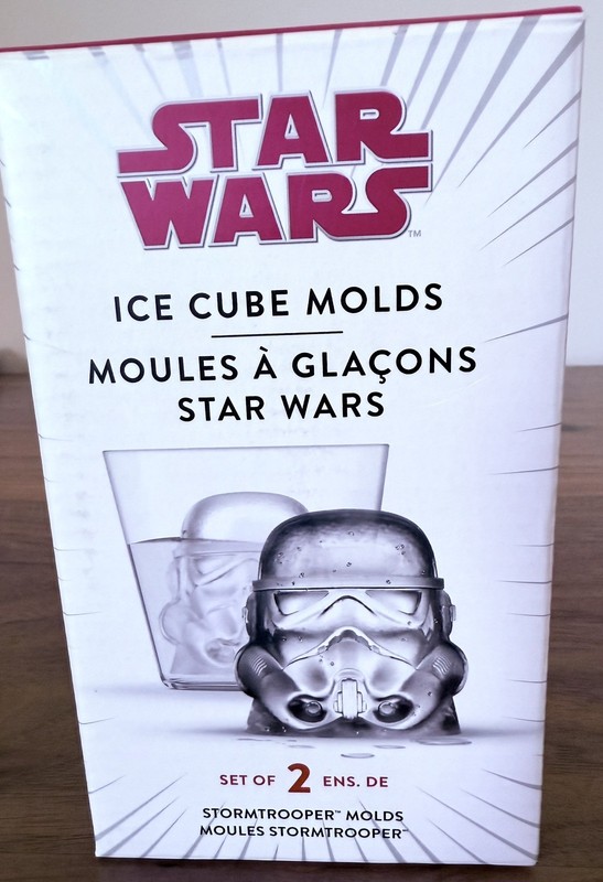 NEW* STAR WARS Williams Sonoma Ice Mold Storm Trooper, Set of 2