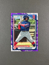 2024 Bowman Chrome Yoeilin Cespedes /199 Purple 1ST #BP-139 FXX