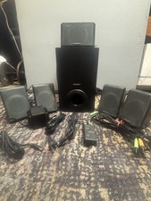 Creative P5800 5.1 PC Surround Speaker System Subwoofer Satellites Control