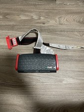 MIFOLD Grab  Go Portable Compact Car Booster Child Seat Gray  Red Expandable 1