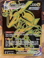 Pokémon Rayquaza VMAX Secret Rare TG29/TG30 Silver Tempest Trainer Gallery Holo on eBay