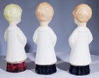 VINTAGE Set of 3 Christmas Choir Boys Ceramic Figurines — photo 3
