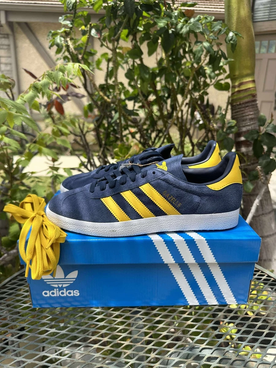 Arsenal FC x adidas Gazelle Collegiate Navy Tribe Yellow for Sale