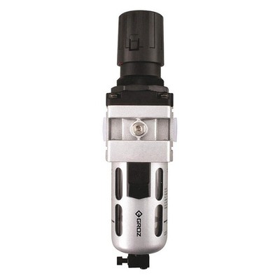 GROZ FRC149134-S Filt-Reg,1/4''NPT,63 cfm,40 micron 36JN65