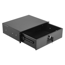 Lockable 3U Server Drawer for 19in Racks, 50lb Load, Cable Management