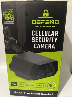 Tactacam DEFEND Gen 1 Cellular Security Camera DFD-GRD01 Black BRAND NEW