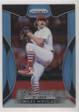 2019 Panini Prizm Carolina Blue Prizm Miles Mikolas #26 6ks
