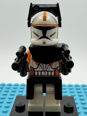 LEGO Star Wars: Commander Cody Phase 1 Minifigure Sw0341/Sw0196 Black Armor