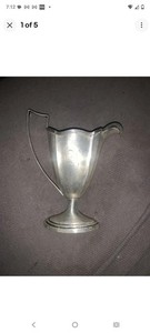 Sterling Silver Creamer Bowl