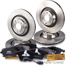 ATEC BREMSSCHEIBEN + BREMSBELÄGE BREMSKLÖTZE VORNE + HINTEN FÜR AUDI A6 4F C6
