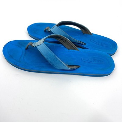 KEEN Mens Aqua Flip Flops **READ** Preowned