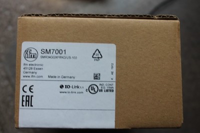 New Sealed IFM Efector SM7001 Magnetic-Inductive Flow Mete